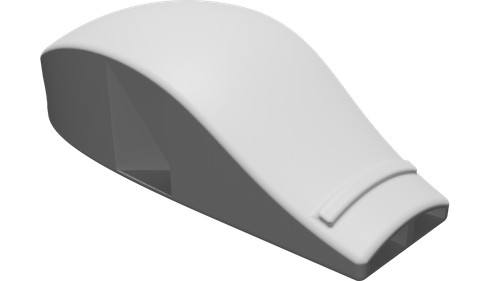 Fischietto v30 stampato - v30+, 3d